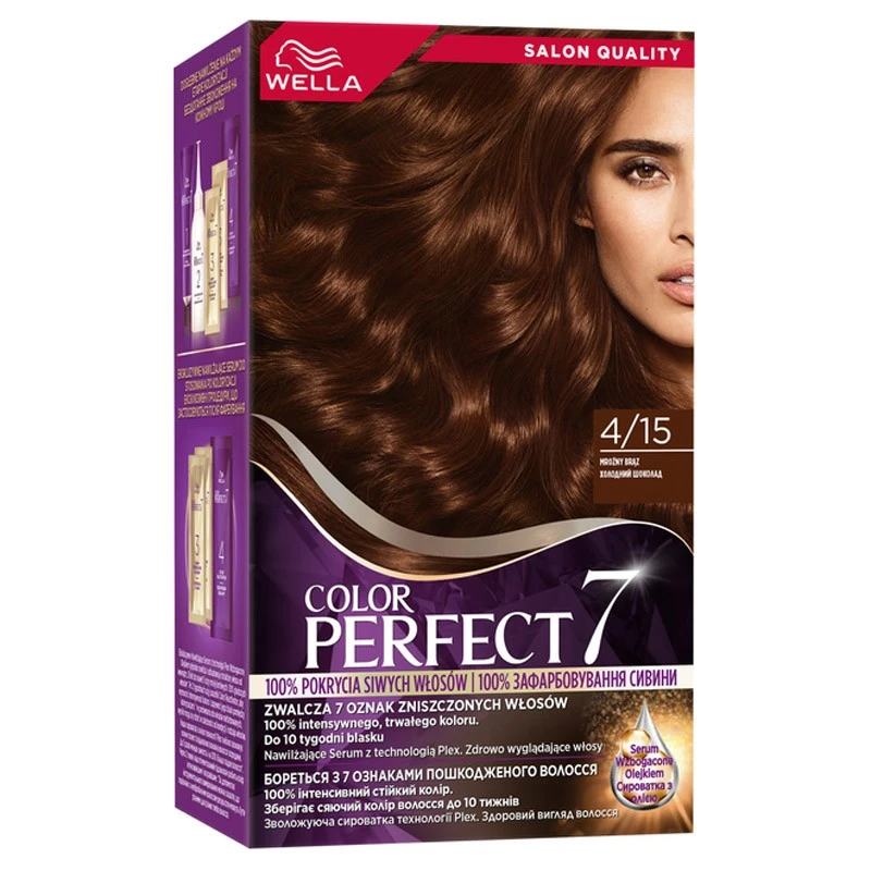 Крем-фарба для волосся Color Perfect 4/15 Холодний шоколад Wella, шт