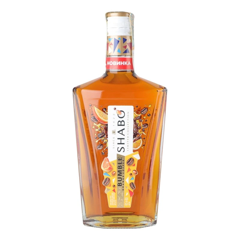 Напій спиртний 30% Бамбл кава Shabo пл, 0.5 л