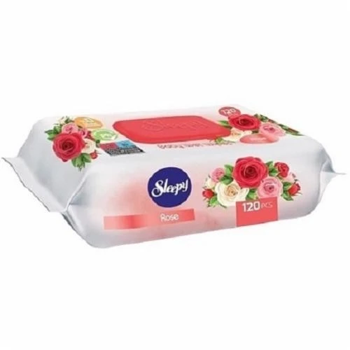 Вологі серветки Rose Sleepy, 120 шт/уп.