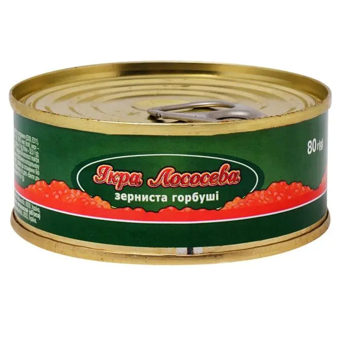 Ікра лососева зерниста горбуші, 80 г
