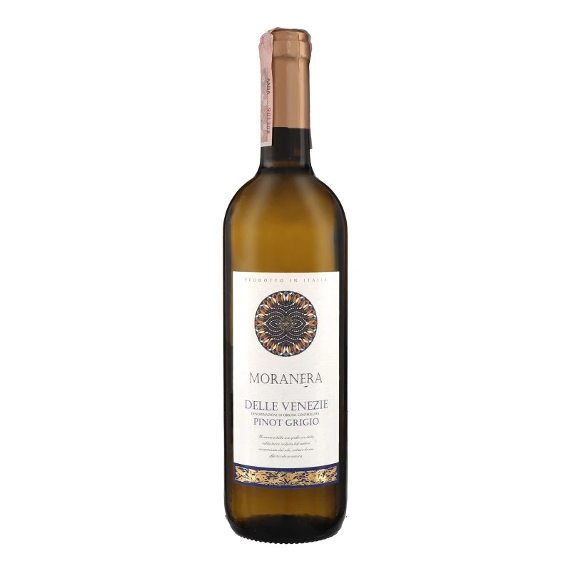Вино біле сухе Pinot Grigio Moranera, 0.75 л