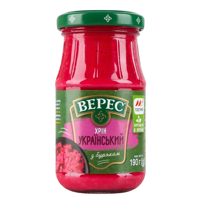 Хрін український Верес, 190 г