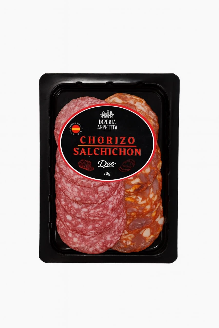 Ковбаса Чорізо &amp; Сальчічон Imperia Appetita, 70 г