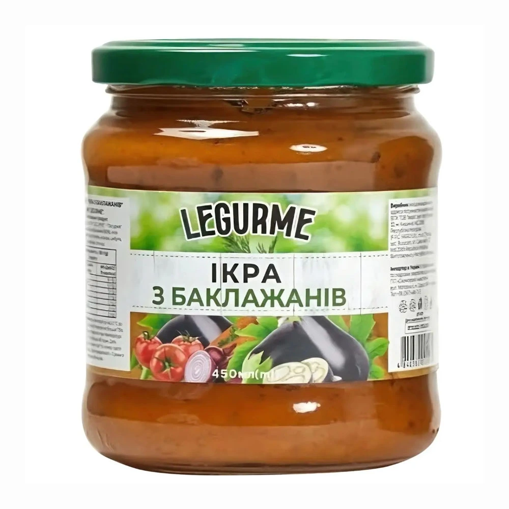 Консервована ікра з баклажанів Legurme, 430 мл
