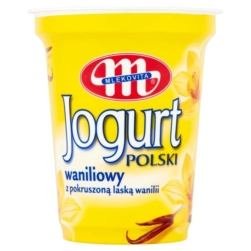 Йогурт 2.5% Ваніль Mlekovita, 350 г
