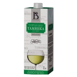 Вино біле напівсолодке Тамянка Винлюкс, 1 л