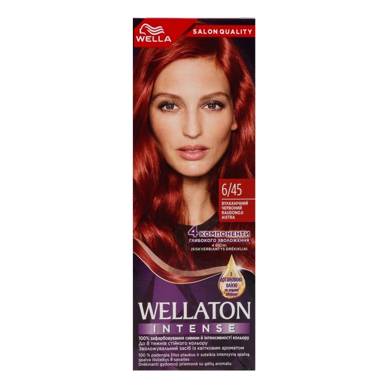 Крем-фарба для волосся Wellaton 6/45 Wella 1шт