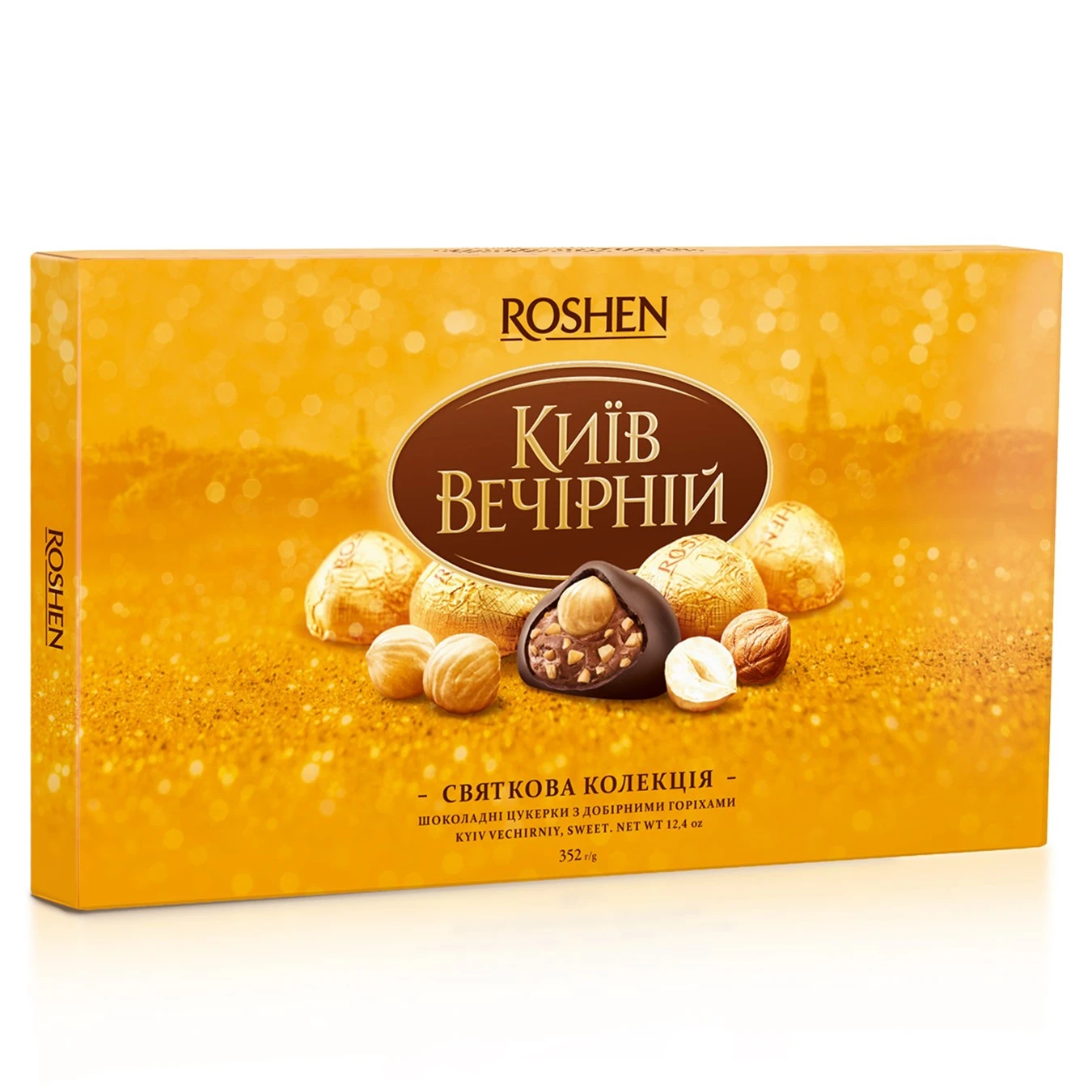 Набір цукерок Київ вечірній Roshen, 352 г