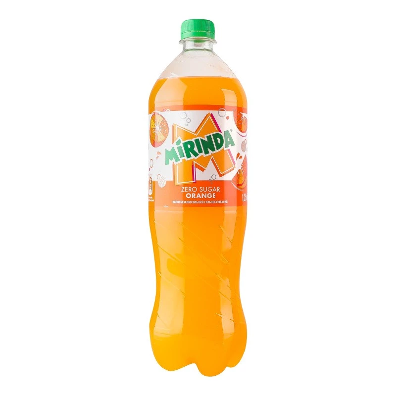 Напій газований  Zero Orange Mirinda, 1.75 л