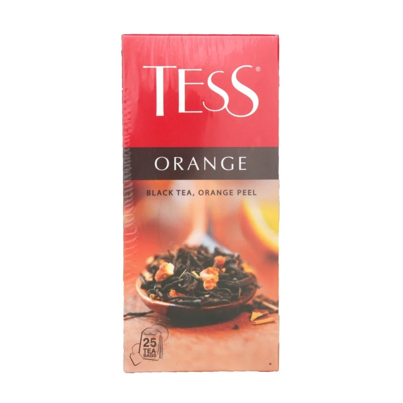 Чай пакетований чорний Orange Tess, 25 шт/уп.