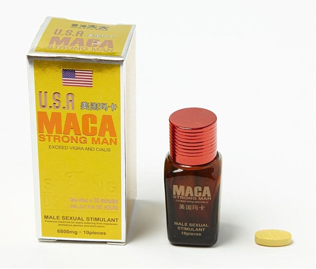 Збуджуючий препарат для чоловіків Maca Strong man