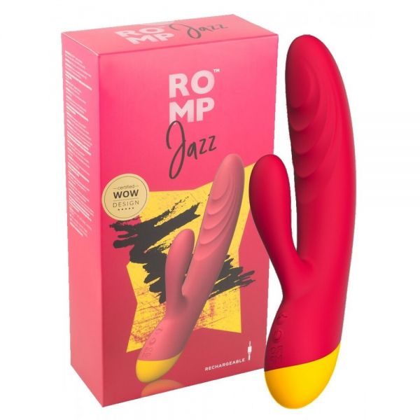 Вібратор кролик Romp Jazz, 21 х 3,6 см