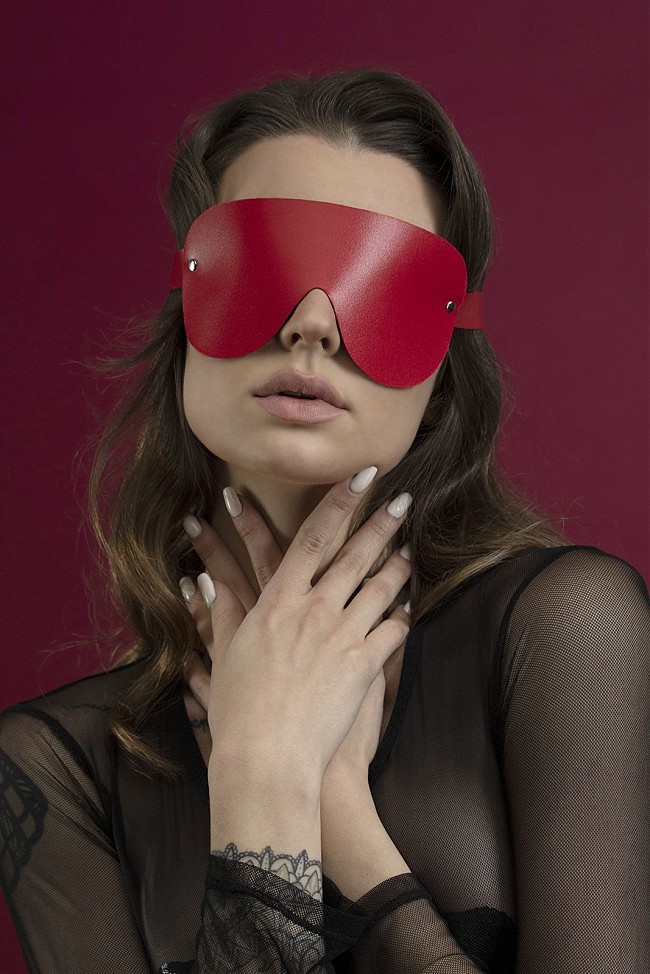 Маска закрита Feral Feelings Blindfold Mask (Чорний)