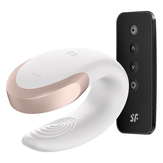 Смарт-вібратор для пар Satisfyer Double Love (Чорний)