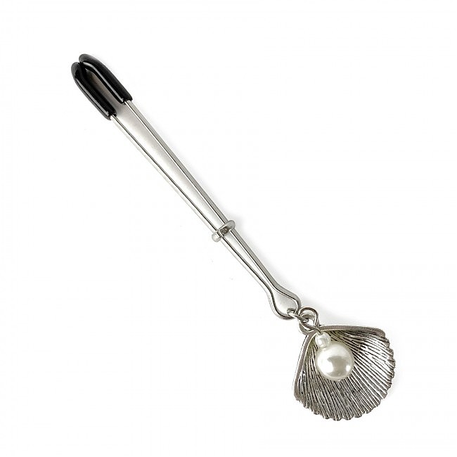 Зажим для клітора Art of Sex  Clit Clamp Silver Pearl