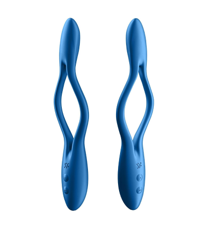 Універсальний гнучкий вібратор для пар Satisfyer Elastic Game Dark Blue