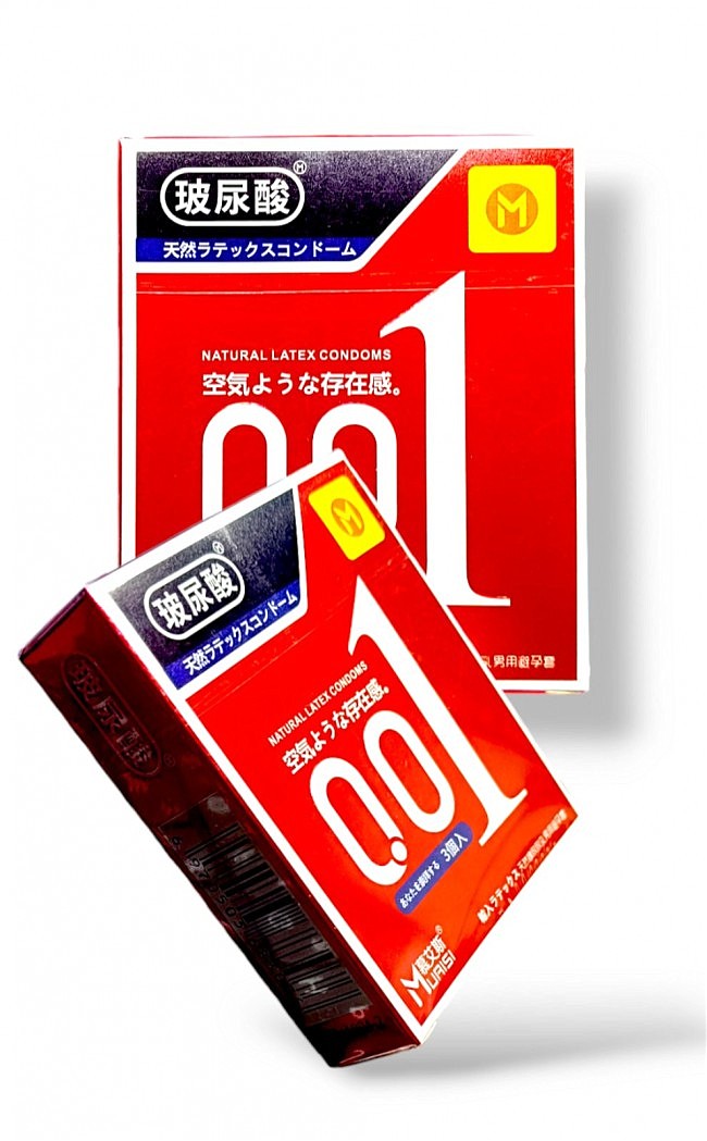 Одноразові насадки з натурального латексу Muaisi 001 Red, 3 шт