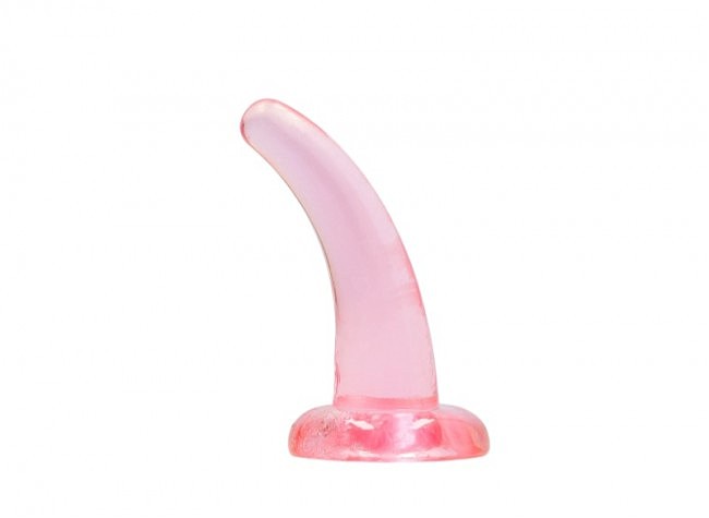 Фаллоімітатор нереалістичний Non Realistic Dildo with Suction Cup Pink, 12 х 3 см
