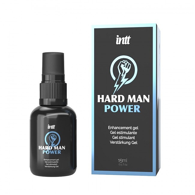 Стимулюючий гель для пеніса Intt Hard Man Power (15 мл)