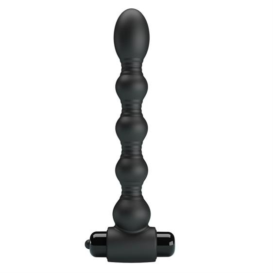 Анальний вібратор Pretty Love Lynn Anal Stimulator Black, 18,2 х 2,6 см