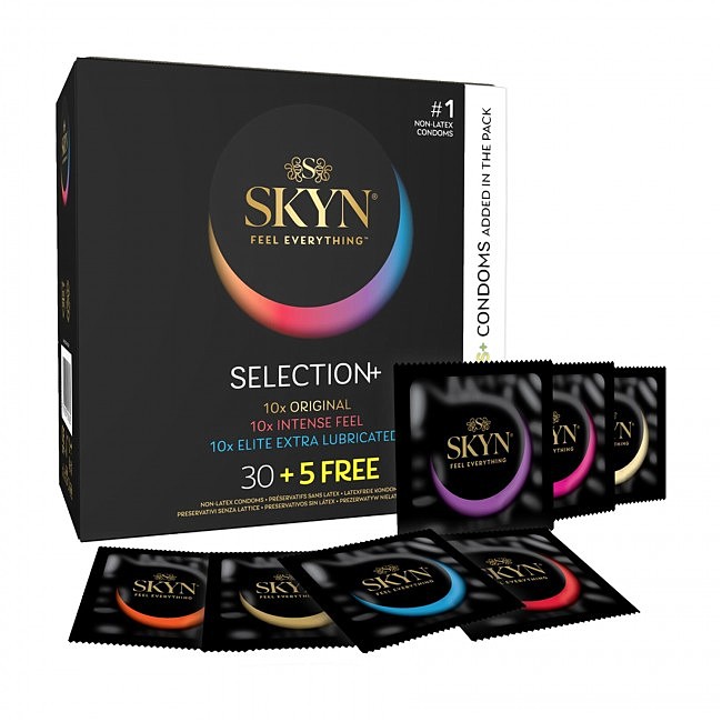 Набір безлатексних презервативів SKYN Selection 35 шт