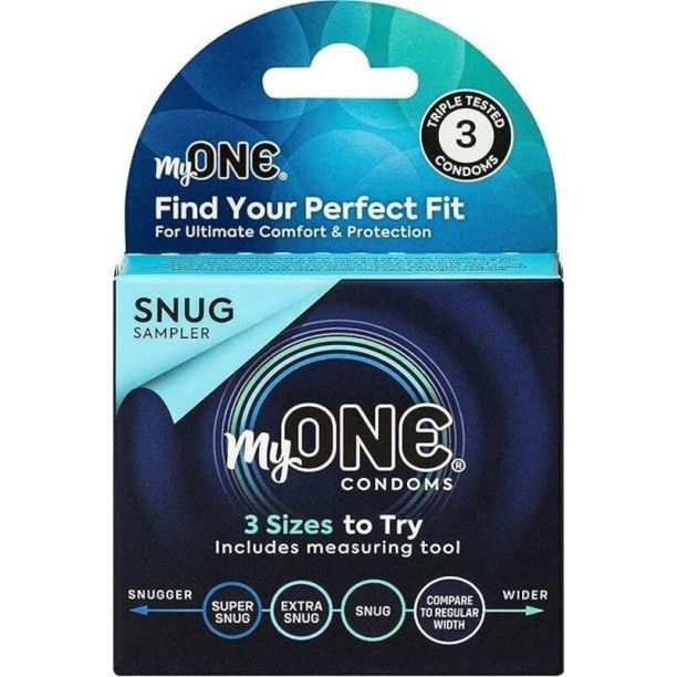 Набір презервативів MyONE Snug 3 Sampler шт, картонна коробка