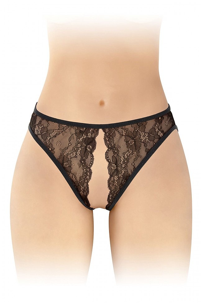 Трусики мереживні Fashion Secret Victoria One Size, відкритий доступ (червоний)