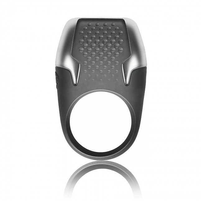 Перезаряджуване ерекційне кільце на член Climaximum Tyro Grey, 10 режимів вібрації