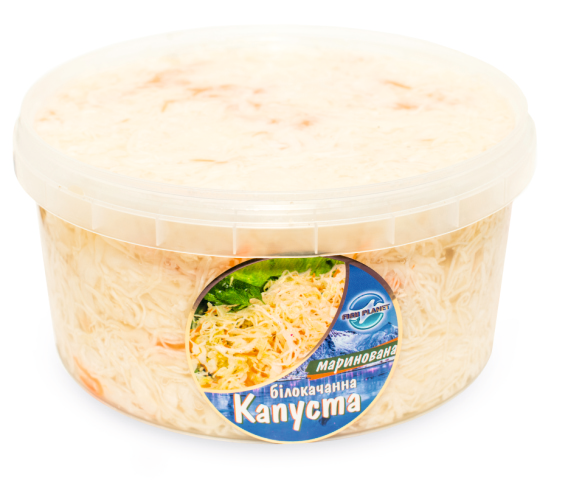 Капуста білокачанна маринована "Fish Planet" 500 г.