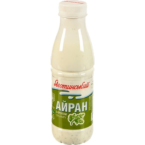 Напiй айран Яготинське 0.45л 1.8% з кропом