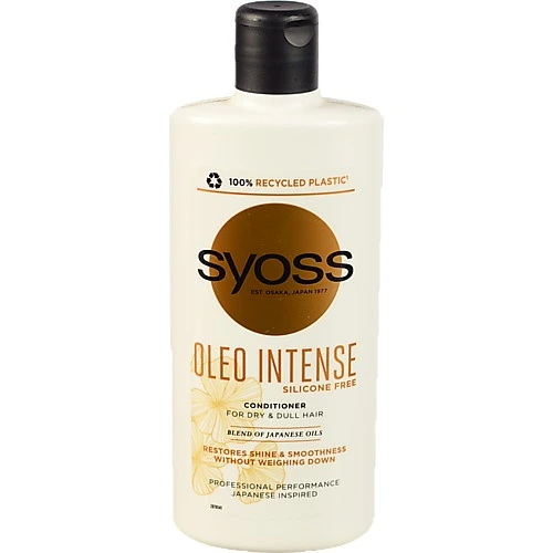 Бальзам Syoss 440 мл Oleo Intense для сухого та тьмяного волосся