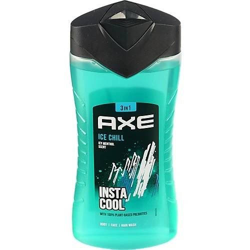Гель д.душу та шампунь Axe 250мл айс чіл