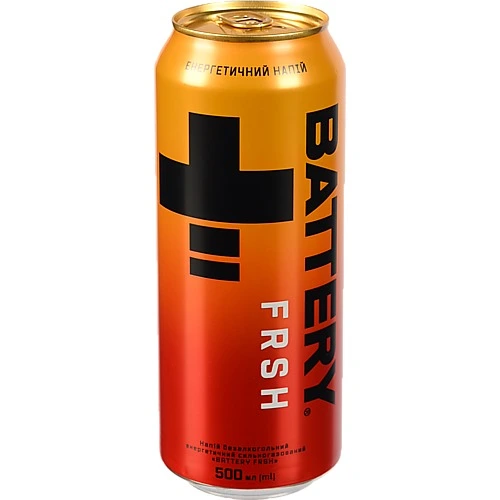 Напій енергетичний Battery 0.5л frsh с.г з.б