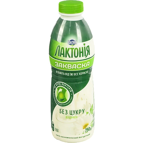 Закваска Лактонія 750г 2.2% пет