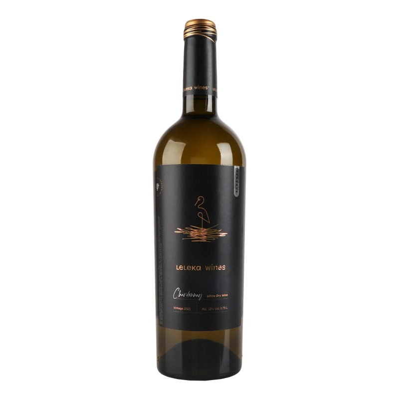 Вино Leleka Wines 0.75л шардоне резерв біле сухе 2021р.