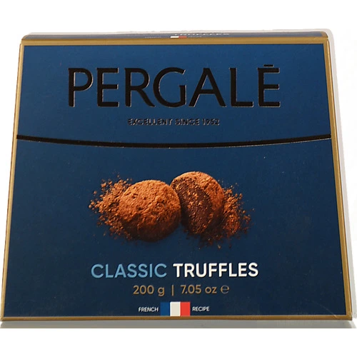 Цукерки Pergale 200гр трюфелі classic.