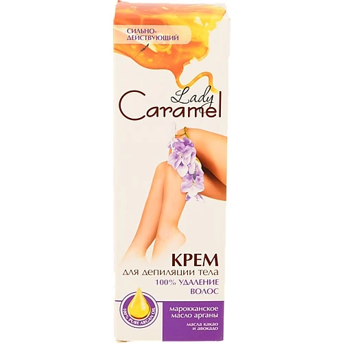 Крем д.депіляції Caramel 100мл 100% відалення