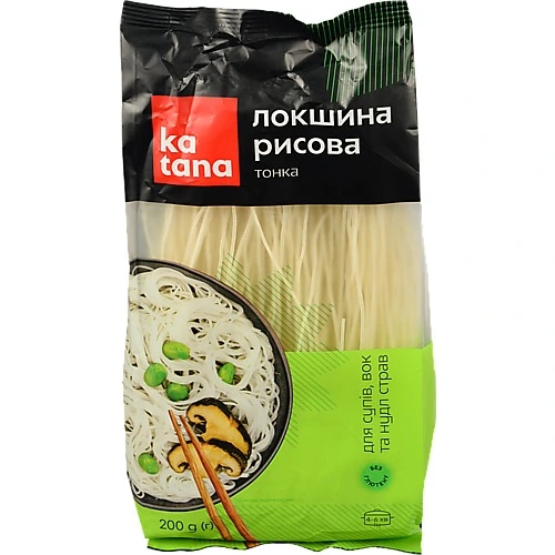 Локшина Катана 200г рисова тонка