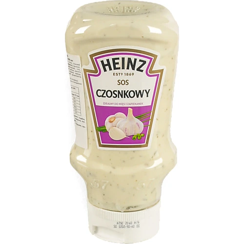 Cоус Heinz 400мл часниковий пластик