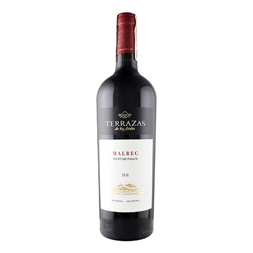 яВино Terrazas 0.75л de los аndes аltos del plata malbec сухе черв.
