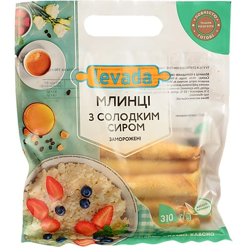 Млинці Левада 310г солодкий сир