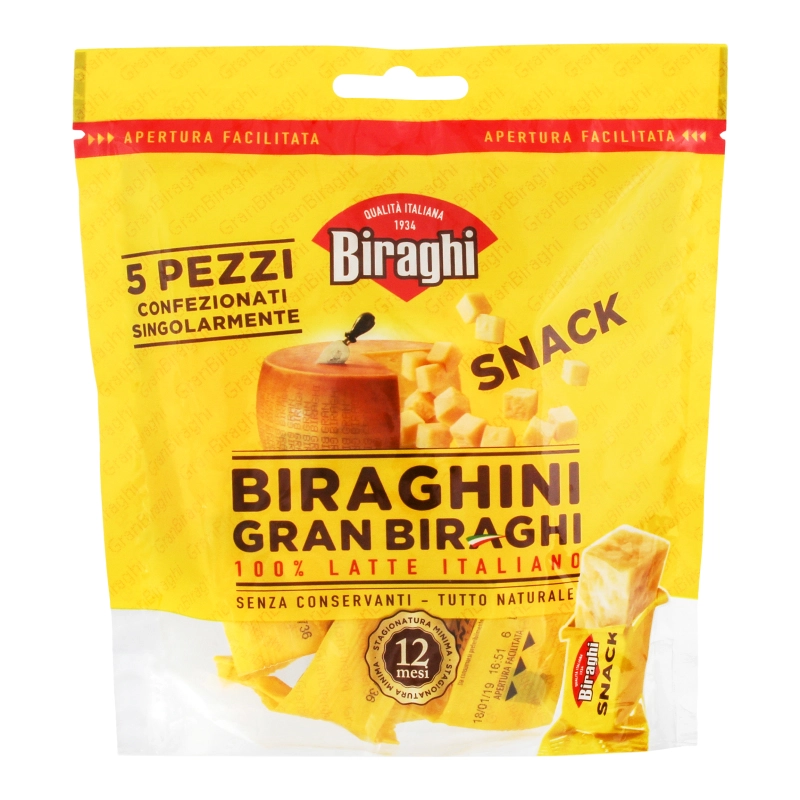 Сир Biraghi 100г гран бірахі снек 32%