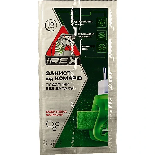 Пластини IREX 10штвід комарів