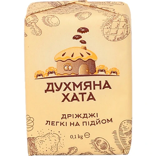 Дріжджі Духмяна Хата 100г пекарські