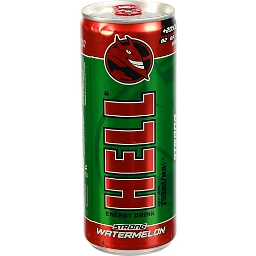 Напій енергетичний Hell 0.25л watermelon газ.б.а