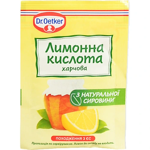 Лимонна кислота Dr. Oetker 8г