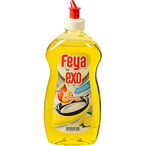 Засіб для миття посуду Lemon Feya 450мл