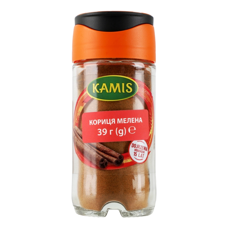 Кориця Kamis 39г мелена скло