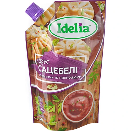 Соус Idelia 200г сацебелі д.п