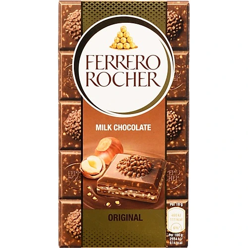 Шоколад Ferrero Rosher 92г молочний лісовий горіх